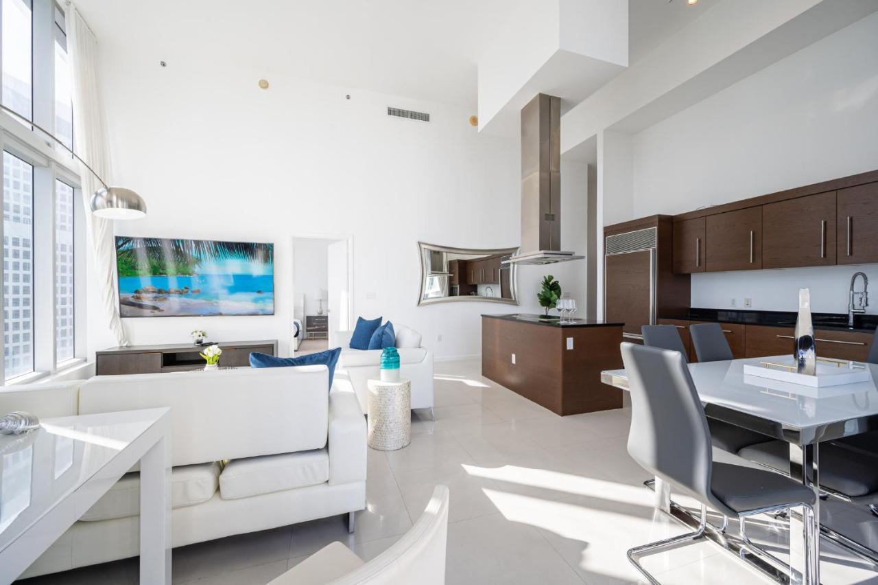 Iconic Luxurious High Ceilings Unit Brickell W Lejlighed Miami Eksteriør billede