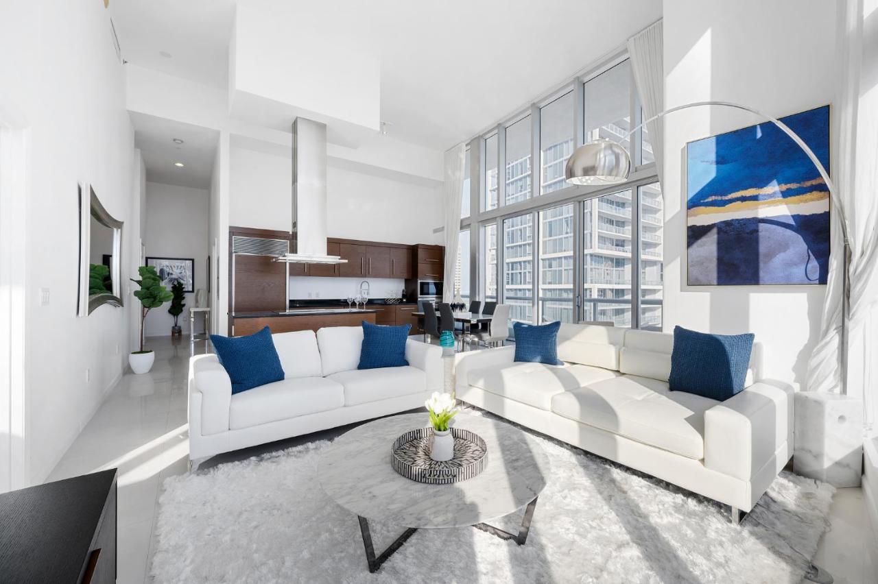 Iconic Luxurious High Ceilings Unit Brickell W Lejlighed Miami Eksteriør billede